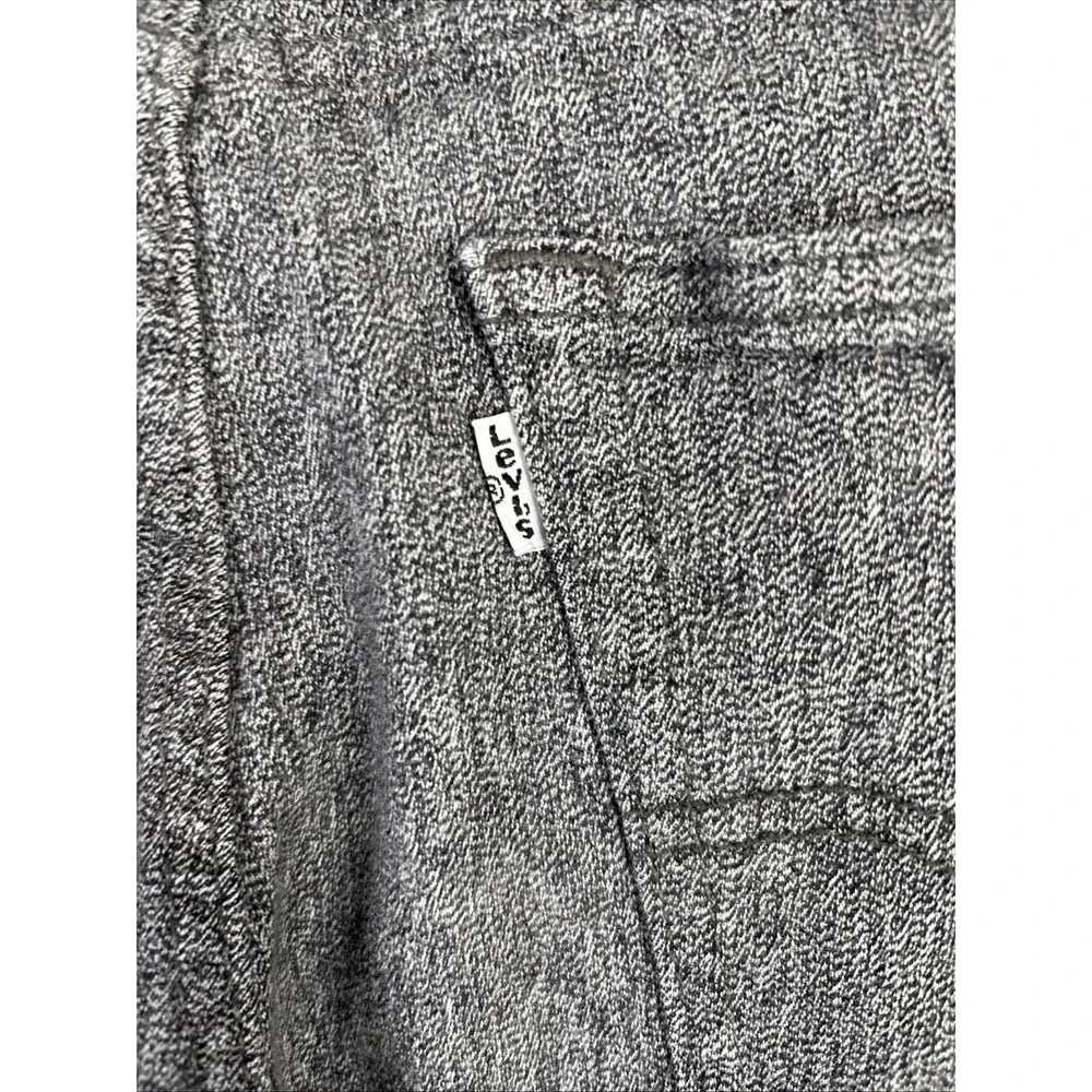 Levi's 511 Black/Gray Chambray 36x34 Cowboy USA Rockabilly